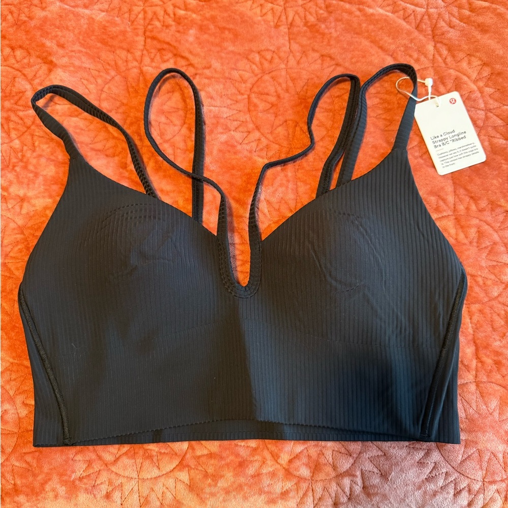 Lululemon 🍋 Like a Cloud Strappy Long Line Bra (B/C) - Size 8